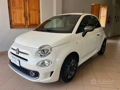 Usata Fiat 500 S 95 CV (69 kW) 2017 Bianco Berlina