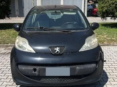 Usata Peugeot 107 68 CV (50 kW) 2007 Nero Utilitaria