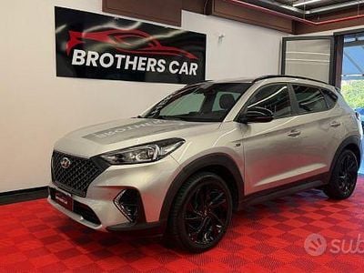 Käytetty Hyundai Tucson N Line 136 HP (100 kW) 2019 Harmaa Katumaasturi