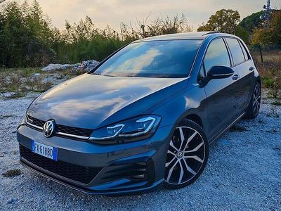 Usata VW Golf VII GTD 184 CV (135 kW) 2018 Grigio Berlina