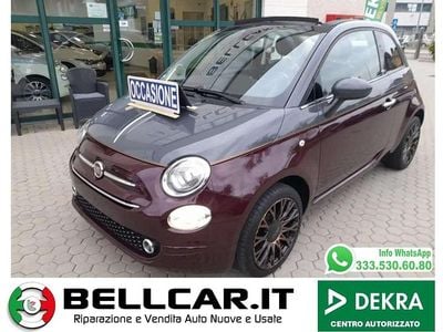 Usata Fiat 500C Collezione 69 CV (50 kW) 2019 Lilla Cabrio