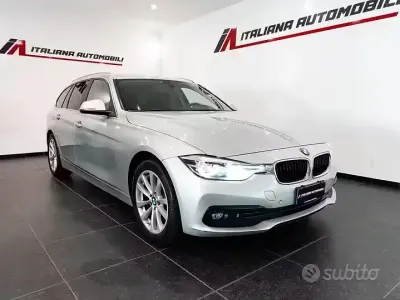 Usata BMW 316 Advantage 116 CV (85 kW) 2019 Grigio Station wagon
