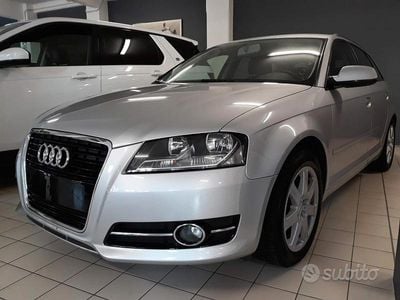 Usata Audi A3 Attraction 105 CV (77 kW) 2012 Grigio Utilitaria