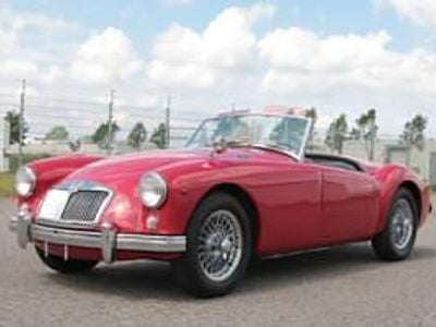 Usata MG MGA 72 CV (52 kW) 1959 Rosso Cabrio