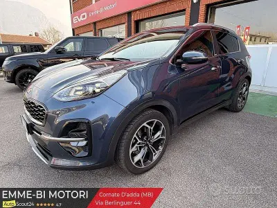 Usata Kia Sportage GT-Line 136 CV (100 kW) 2020 Blu SUV