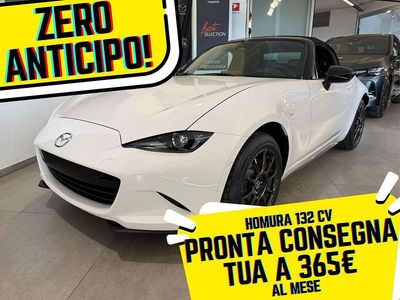 Nuova Mazda MX5 Homura-Line 132 CV (97 kW) 2025 Bianco Cabrio