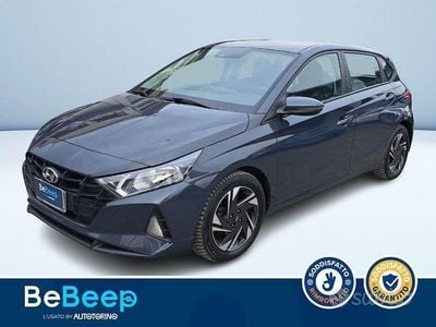 Usata Hyundai i20 84 CV (61 kW) 2021 Grigio scuro metallizzato Utilitaria