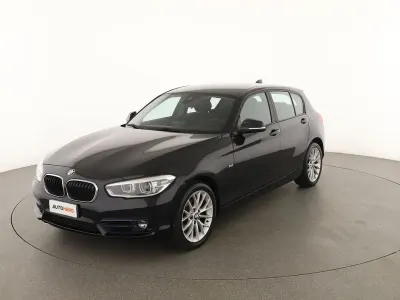 Usata BMW 118 Sport Line 150 CV (110 kW) 2018 Nero Utilitaria