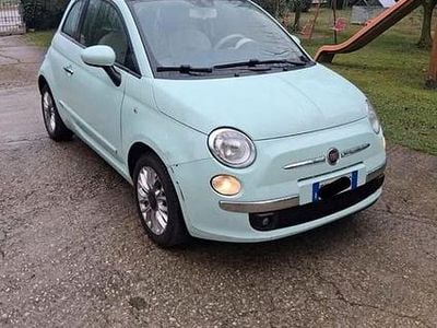 Usata Fiat 500 Lounge 69 CV (50 kW) 2015 Blu Berlina