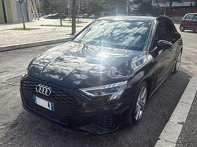 Usata Audi A3 S-Line 185 CV (136 kW) 2020 Nero Berlina