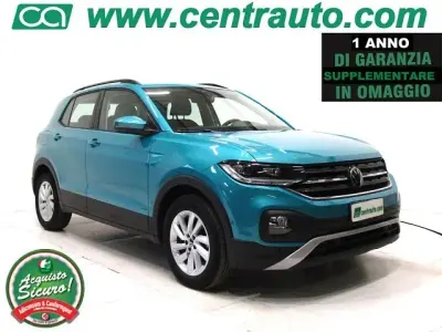 Usata VW T-Cross Style 110 CV (80 kW) 2023 Blu SUV