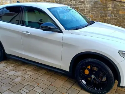 Usata Alfa Romeo Stelvio Executive 210 CV (154 kW) 2018 Bianco SUV