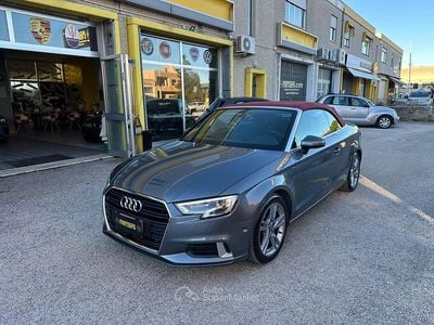 Usata Audi A3 Cabriolet Sport 150 CV (110 kW) 2017 Gray Cabrio