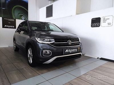 Usata VW T-Cross Advance 150 CV (110 kW) 2023 Grigio SUV