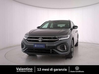 Usata VW T-Roc R-line 110 CV (80 kW) 2022 Grigio SUV