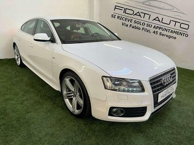 Usata Audi A5 Sportback S-Line 211 CV (155 kW) 2011 Bianco Utilitaria
