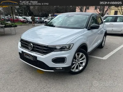 Usado VW T-Roc Advance 148 CV (108 kW) 2019 Blanco SUV