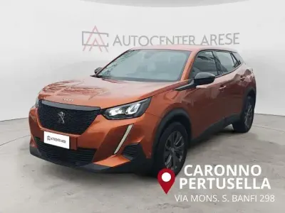 Usata Peugeot 2008 Active 131 CV (96 kW) 2022 Arancione metallizzato SUV