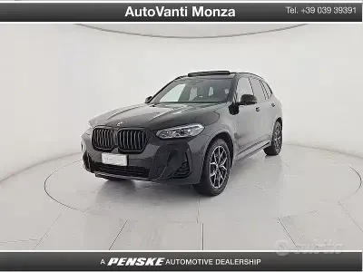 Usata BMW X3 M Sport 190 CV (139 kW) 2023 Nero SUV