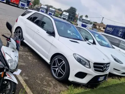 Usata Mercedes GLE350 Premium Plus 258 CV (189 kW) 2018 Bianco SUV