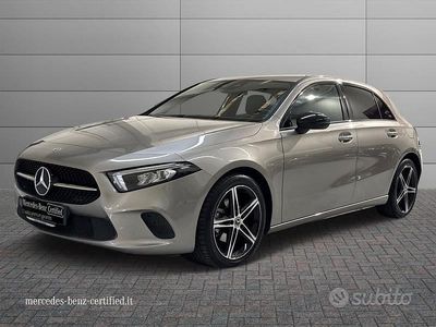 Usata Mercedes A180 135 CV (99 kW) 2020 Argento Berlina