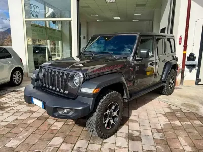 Usata Jeep Wrangler Unlimited Rubicon 200 CV (147 kW) 2020 Grigio SUV