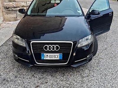 Usata Audi A3 105 CV (77 kW) 2011 Nero Utilitaria