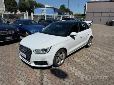 Usata Audi A1 Design 90 CV (66 kW) 2015 Bianco Utilitaria