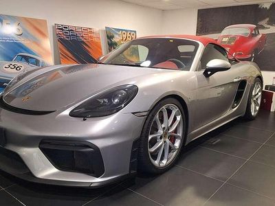 Usata Porsche 718 Spyder 420 CV (308 kW) 2021 Argento gt metallizzato Cabrio