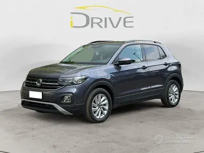 Usata VW T-Cross Style 110 CV (80 kW) 2022 Grigio SUV