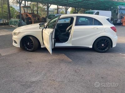 Usata Mercedes A180 Premium 122 CV (89 kW) 2014 Bianco Berlina