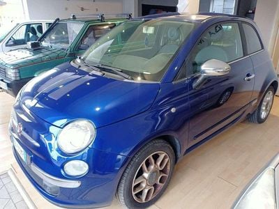 Usata Fiat 500 Sport 69 CV (50 kW) 2009 Blu/azzurro Utilitaria