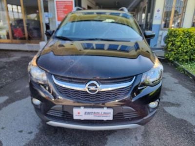 Usata Opel Karl Rocks 75 CV (55 kW) 2018 Nero Utilitaria
