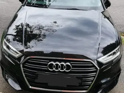 Usata Audi A3 S-Line 150 CV (110 kW) 2019 Nero Berlina