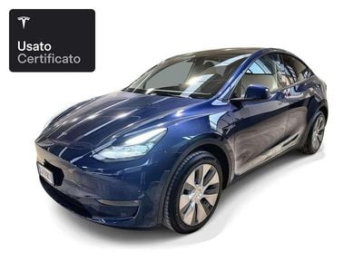 Usata Tesla Model Y Long Range AWD 258 kW (351 CV) 2022 Deep blue metallic SUV