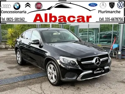 Usata Mercedes GLC250 204 CV (150 kW) 2017 Nero SUV