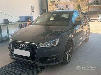 Usata Audi A1 S-Line 90 CV (66 kW) 2015 Grigio Utilitaria