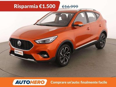 Usata MG ZS Luxury 106 CV (77 kW) 2024 Arancione SUV