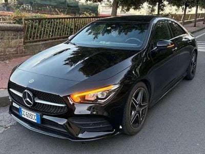 Usata Mercedes CLA180 AMG Line Premium 136 CV (100 kW) 2021 Nero Berlina