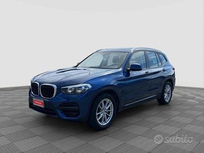 Usata BMW X3 Advantage 190 CV (139 kW) 2018 Phytonic blue SUV