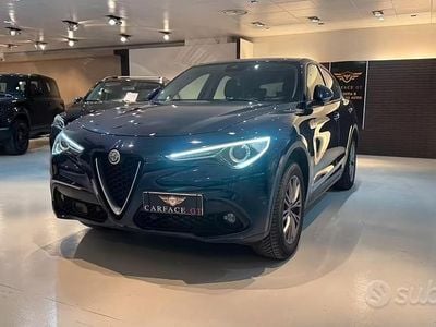 Usata Alfa Romeo Stelvio 210 CV (154 kW) 2018 Blu SUV