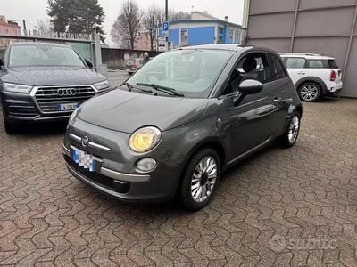 Usata Fiat 500 Lounge 69 CV (50 kW) 2015 Grigio Utilitaria