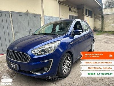 Usata Ford Ka Plus Ultimate 86 CV (63 kW) 2019 Blu Utilitaria
