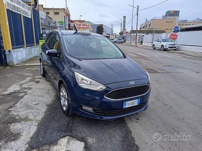 Usata Ford C-MAX 95 CV (69 kW) 2017 Blu Monovolume