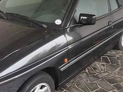 Usata Ford Escort Cabriolet 1991 Nero Cabrio