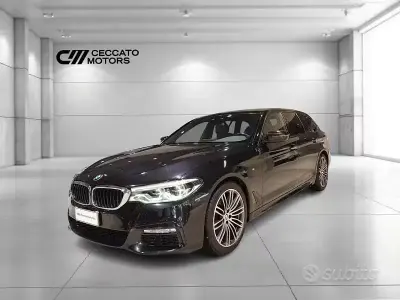 Usata BMW 520 M Sport 190 CV (139 kW) 2018 Nero Station wagon