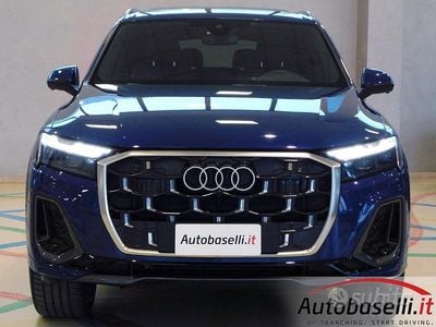 Usata Audi Q7 S-Line 286 CV (210 kW) 2025 Blu ascari metallizzato SUV