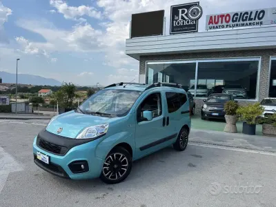 Usata Fiat Qubo Lounge 80 CV (58 kW) 2016 Bluazzurro Monovolume
