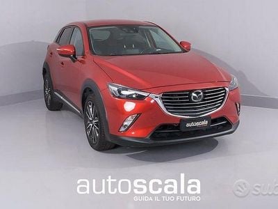Usata Mazda CX-3 Exceed 105 CV (77 kW) 2016 Rosso metallizzato SUV