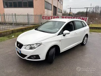 Usata Seat Ibiza ST Reference 75 CV (55 kW) 2010 Bianco Station wagon